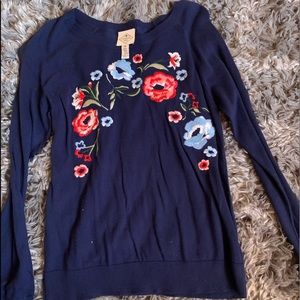Floral long sleeve